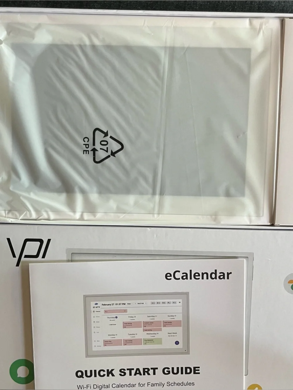 Digital Calendar 10.1inch Smart WiFi
